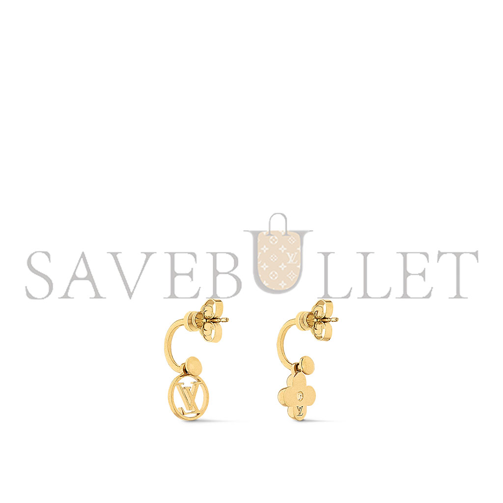 LOUIS VUITTON BLOOMING EARRINGS M64859